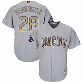 Chicago Cubs #28 Kyle Hendricks World Series Champions Gold Program Cool Base Stitched Jersey JiaSu,baseball caps,new era cap wholesale,wholesale hats