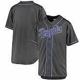 Customized Men's Kansas City Royals Gray 2017 New Cool Base Stitched MLB Jersey,baseball caps,new era cap wholesale,wholesale hats