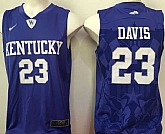 Kentucky Wildcats #23 Anthony Davis Purple College Basketball Jersey,baseball caps,new era cap wholesale,wholesale hats