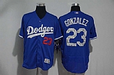 Los Angeles Dodgers #23 Kirk Gibson Blue 2017 Spring Training Flexbase Collection Stitched Jersey,baseball caps,new era cap wholesale,wholesale hats