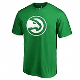 Men's Atlanta Hawks Fanatics Branded Kelly Green St. Patrick's Day White Logo T-Shirt FengYun,baseball caps,new era cap wholesale,wholesale hats