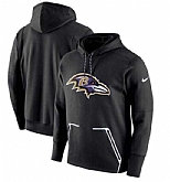 Men's Baltimore Ravens Nike Champ Drive Vapor Speed Pullover Hoodie Black FengYun,baseball caps,new era cap wholesale,wholesale hats