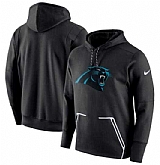 Men's Carolina Panthers Nike Champ Drive Vapor Speed Pullover Hoodie Black FengYun,baseball caps,new era cap wholesale,wholesale hats