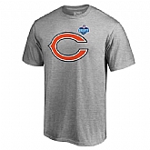 Men's Chicago Bears Pro Line by Fanatics Branded Heather Gray 2017 NFL Draft Athletic Heather T-Shirt FengYun,baseball caps,new era cap wholesale,wholesale hats