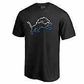 Men's Detroit Lions Pro Line by Fanatics Branded Black Big & Tall Gradient Logo T-Shirt FengYun,baseball caps,new era cap wholesale,wholesale hats