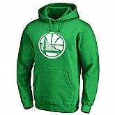 Men's Golden State Warriors Fanatics Branded Kelly Green St. Patrick's Day White Logo Pullover Hoodie FengYun,baseball caps,new era cap wholesale,wholesale hats