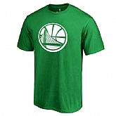 Men's Golden State Warriors Fanatics Branded Kelly Green St. Patrick's Day White Logo T-Shirt FengYun,baseball caps,new era cap wholesale,wholesale hats
