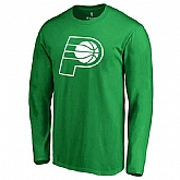 Men's Indiana Pacers Fanatics Branded Kelly Green St. Patrick's Day White Logo Long Sleeve T-Shirt FengYun,baseball caps,new era cap wholesale,wholesale hats