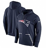 Men's New England Patriots Nike Champ Drive Vapor Speed Pullover Hoodie Navy FengYun,baseball caps,new era cap wholesale,wholesale hats