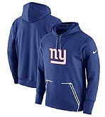 Men's New York Giants Nike Champ Drive Vapor Speed Pullover Hoodie Royal FengYun,baseball caps,new era cap wholesale,wholesale hats