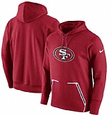 Men's San Francisco 49ers Nike Champ Drive Vapor Speed Pullover Hoodie Scarlet FengYun,baseball caps,new era cap wholesale,wholesale hats