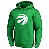 Men's Toronto Raptors Fanatics Branded Kelly Green St. Patrick's Day White Logo Pullover Hoodie FengYun,baseball caps,new era cap wholesale,wholesale hats