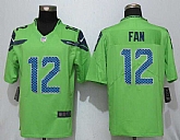Nike Limited Seattle Seahawks #12 Fan Green Color Rush Stitched NFL Jersey,baseball caps,new era cap wholesale,wholesale hats