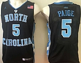 North Carolina Tar Heels #5 Marcus Paige Black College Jersey,baseball caps,new era cap wholesale,wholesale hats