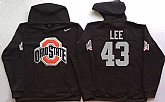 Ohio State Buckeyes #43 Darron Lee Black Men's Pullover Stitched Hoodie,baseball caps,new era cap wholesale,wholesale hats