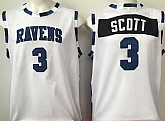 One Tree Hill Ravens #3 Scott White College Basketball Jersey,baseball caps,new era cap wholesale,wholesale hats
