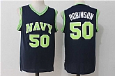 Osbourn Park High School #50 David Robinson Navy Basketball Stitched Jersey,baseball caps,new era cap wholesale,wholesale hats