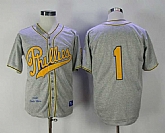 Philadelphia Phillies #1 Chuck Klein Gray 1938 Throwback Stitched Jersey,baseball caps,new era cap wholesale,wholesale hats