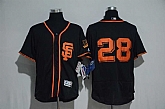 San Francisco Giants #28 Buster Posey Black Flexbase Collection Stitched MLB Jersey,baseball caps,new era cap wholesale,wholesale hats