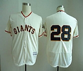 San Francisco Giants #28 Buster Posey Cream Flexbase Collection Stitched MLB Jersey,baseball caps,new era cap wholesale,wholesale hats