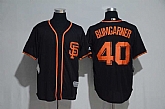 San Francisco Giants #40 Madison Bumgarner Black New Cool Base Stitched Jersey,baseball caps,new era cap wholesale,wholesale hats