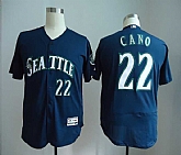 Seattle Mariners #22 Robinson Cano Navy Flexbase Collection Stitched MLB Jersey,baseball caps,new era cap wholesale,wholesale hats