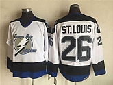 Tampa Bay Lightning #26 St.Louis White CCM Throwback Jersey,baseball caps,new era cap wholesale,wholesale hats