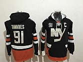Tampa Bay Lightning #91 Steven Stamkos Black All Stitched Hoodie Sweatshirt,baseball caps,new era cap wholesale,wholesale hats
