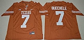 Texas Longhorns #7 Shane Buechele Orange Nike College Stitched Jersey,baseball caps,new era cap wholesale,wholesale hats