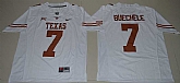 Texas Longhorns #7 Shane Buechele White Nike College Stitched Jersey,baseball caps,new era cap wholesale,wholesale hats
