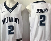 Villanova Wildcats #2 Jenkins Navy White Basketball College Jersey,baseball caps,new era cap wholesale,wholesale hats