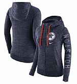 Women's Houston Astros Nike Vintage Full-Zip Hoodie - Heather Navy FengYun,baseball caps,new era cap wholesale,wholesale hats