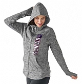 Women's New York Giants G III 4Her by Carl Banks Recovery Full Zip Hoodie Heathered Gray FengYun,baseball caps,new era cap wholesale,wholesale hats