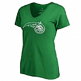 Women's Orlando Magic Fanatics Branded Kelly Green St. Patrick's Day White Logo T-Shirt FengYun,baseball caps,new era cap wholesale,wholesale hats