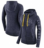 Women's Tampa Bay Rays Nike Vintage Full-Zip Hoodie - Heather Navy FengYun,baseball caps,new era cap wholesale,wholesale hats