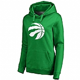 Women's Toronto Raptors Fanatics Branded Kelly Green St. Patrick's Day White Logo Pullover Hoodie FengYun,baseball caps,new era cap wholesale,wholesale hats