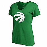 Women's Toronto Raptors Fanatics Branded Kelly Green St. Patrick's Day White Logo T-Shirt FengYun,baseball caps,new era cap wholesale,wholesale hats