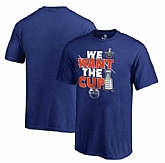 Youth Edmonton Oilers Fanatics Branded 2017 NHL Stanley Cup Playoff Participant Blue Line T-Shirt - Royal FengYun,baseball caps,new era cap wholesale,wholesale hats