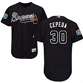 Atlanta Braves #30 Orlando Cepeda Navy Flexbase Stitched Jersey DingZhi,baseball caps,new era cap wholesale,wholesale hats