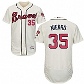 Atlanta Braves #35 Phil Niekro Cream Flexbase Stitched Jersey DingZhi,baseball caps,new era cap wholesale,wholesale hats