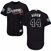 Atlanta Braves #44 Hank Aaron Navy Flexbase Stitched Jersey DingZhi,baseball caps,new era cap wholesale,wholesale hats