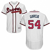 Atlanta Braves #54 Adonis Garcia White Flexbase Stitched Jersey DingZhi,baseball caps,new era cap wholesale,wholesale hats
