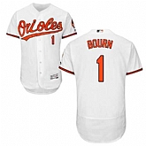 Baltimore Orioles #1 Michael Bourn White Flexbase Stitched Jersey DingZhi,baseball caps,new era cap wholesale,wholesale hats