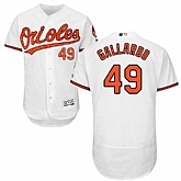 Baltimore Orioles #49 Yovani Gallardo White Flexbase Stitched Jersey DingZhi,baseball caps,new era cap wholesale,wholesale hats