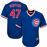 Chicago Cubs #47 Miguel Montero Blue Cooperstown New Cool Base Stitched Jersey DingZhi,baseball caps,new era cap wholesale,wholesale hats