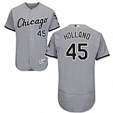 Chicago White Sox #45 Derek Holland Gray Flexbase Stitched Jersey DingZhi,baseball caps,new era cap wholesale,wholesale hats