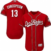 Cincinnati Reds #13 Dave Conception Red Alternate Flexbase Stitched Jersey DingZhi,baseball caps,new era cap wholesale,wholesale hats