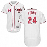 Cincinnati Reds #24 Tony Perez White Flexbase Stitched Jersey DingZhi,baseball caps,new era cap wholesale,wholesale hats