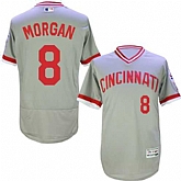 Cincinnati Reds #8 Joe Morgan Gray Cooperstown Collection Flexbase Stitched Jersey DingZhi,baseball caps,new era cap wholesale,wholesale hats