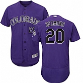 Colorado Rockies #20 Ian Desmond Purple Flexbase Stitched Jersey DingZhi,baseball caps,new era cap wholesale,wholesale hats